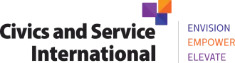 Civics and Service International logo
